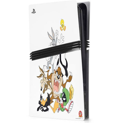 Looney Tunes All Together PS5 Pro Console Skin